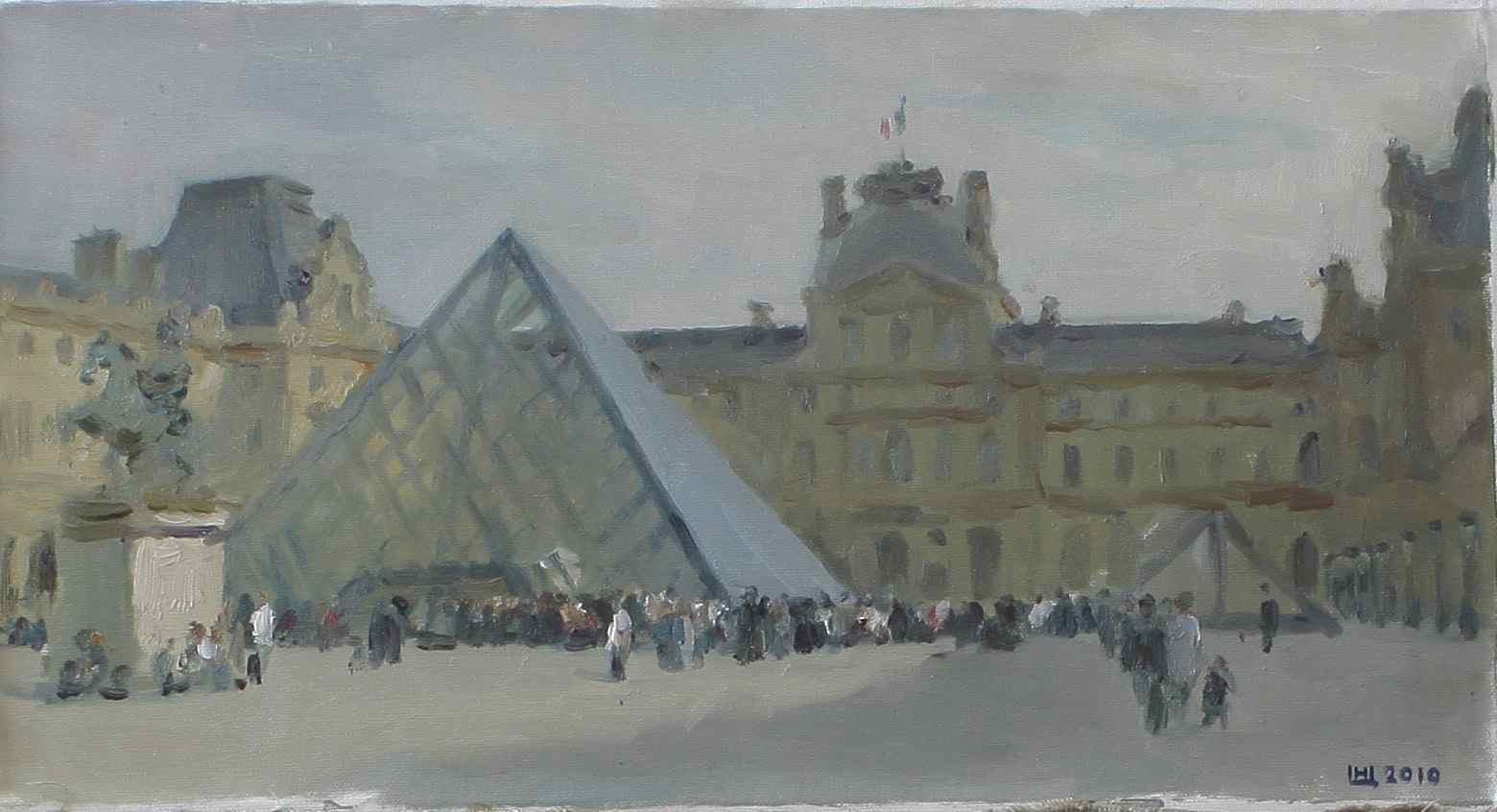 Piramide du Louvre Nikita Tsytsin