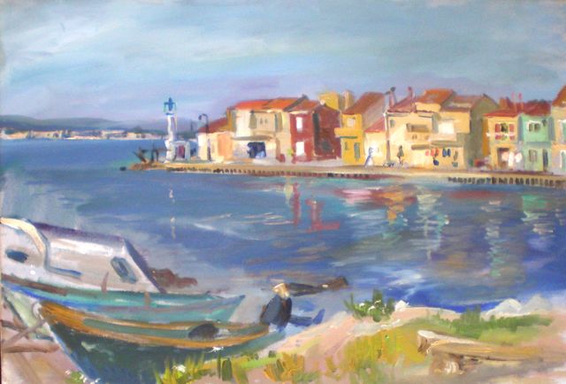 autoportrait de Nikita Tsytsin peintre, professeur de l'Académie des Beaux Arts répine