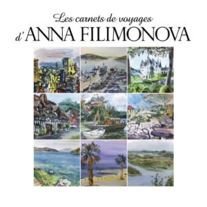 couverture de la brochure Carnet des Voyages Anna Filimonova couverture de la brochure "Carnet des Voyages" Anna Filimonova